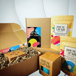 Create Your Own Gift Set - Concrete Soy Candle & 2 x Tea