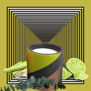 Sun in a Pot, Concrete Soy Candle