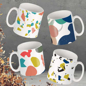 Jazzy Winter Tea Mugs